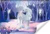 Muralo Vlies Fototapete für Kinder EINHORN Feen Bäume Produktbild-Vorschau 1
