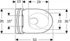 Geberit 502774001 Acanto Set WWC m. WC-Sitz, Tiefspüler Produktbild-Vorschau 13