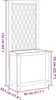 vidaXL Pflanzkübel mit Rankgitter 55x29,5x132 cm Massivholz Produktbild-Vorschau 8