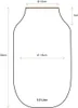 Pip Studio Vase Metal Oval Farbe Mid Blue Größe 30cm Produktbild-Vorschau 5
