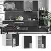 Hängeschrank Vicco Fame-Line Anthrazit Hochglanz 50 cm, Produktbild-Vorschau 2