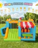 XXL Hüpfburg 380×328×205cm Hindernisparcours mit Gebläse Produktbild-Vorschau 4