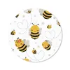 MuchoWow® Mauspad Mousepad Kinder - Muster - Biene 40x40 cm Produktbild-Vorschau 1