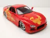 Mazda RX-7 1995 JLS orange Fast & Furious Modellauto 1:24 Produktbild-Vorschau 8