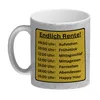 Renten To-Do Liste Glitzer-Kaffeebecher mit Spruch: Endlich Produktbild-Vorschau 2