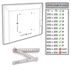 NEG TV-Wandhalterung ExTender 5015 Full Motion Farbe: Produktbild-Vorschau 5