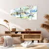 Bild auf Leinwand - Leinwandbild - Path urban Park Produktbild-Vorschau 7