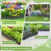 XINZI Rasenkante Beeteinfassung Gartenpalisade in Produktbild-Vorschau 7