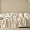 Kuscheldecke Kaninchen Plüsch Decke Kunstfell Warme Produktbild-Vorschau 3