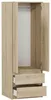 Skříň šatna 63 cm 2 dveře 2 zásuvky FRAMIRE B-6 sonoma Náhled obrázku produktu 3