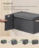 SONGMICS Aufbewahrungsbox mit Deckel, klappbar, 3er Set, 50 Produktbild-Vorschau 5