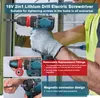 akumulatorowa wiertarko-wkrętarka 18V 2w1, wkrętarka Podgląd zdjęcia produktu 5