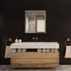 Spiegelschrank mit LED Beleuchtung - Emily 66.5x72 cm - LED Produktbild-Vorschau 2
