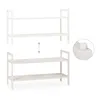 Botník stohovateľný orech RD1509, biely Náhľad obrázku produktu 6