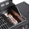 Grill gazowy Ogrodowy żeliwny LEHMANN HOUSTON  6+1 Podgląd zdjęcia produktu 5