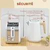 HOMCOM Ensemble bouilloire et grille-pain 2200W, bouilloire Voir les images du produit 7
