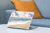 MuchoWow® Laptop Aufkleber Sticker Cover Strand - Wolken - Produktbild-Vorschau 4
