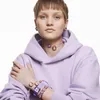 Swarovski Damen Dulcis Halskette Kissenschliff, Roséfarben Produktbild-Vorschau 4