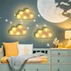 LED Wolken Nachtlicht, 6 Stück, Kinderzimmer Wanddeko, Produktbild-Vorschau 2