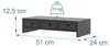 Support pour écran Relaxdays, avec 3 tiroirs, dimensions (H Voir les images du produit 4