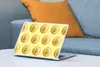 MuchoWow® Laptop Aufkleber Sticker Cover Bitcoin - Gold - Produktbild-Vorschau 4