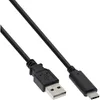 InLine USB 2.0 Kabel, USB-C Stecker an A Stecker, schwarz, Produktbild-Vorschau 3