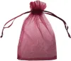 Organzasäckchen 10 x 15 cm, Bordeaux, 100 Stück Produktbild-Vorschau 2