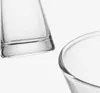 LEONARDO GIA, Vaso a bottiglia, Vetro, Trasparente, Tavolo, Anteprima dell’immagine prodotto 3