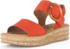 Gabor Comfort Plateau Sandale - Rot Leder : 39 : Normal Produktbild-Vorschau 1