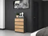 Topeshop M4 ANTRACYT/ARTISAN, Anthrazit, Eiche, 4 Produktbild-Vorschau 12