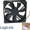 LogiLink PC case cooler, 0.23 A, 2.78 W, 0 - 70 °C, Beige, Produktbild-Vorschau 3