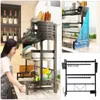 Over The Sink Dish Drying Rack, Teleskop, 2 Tier große Produktbild-Vorschau 3