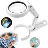 Lupen Glas Tischlampe, 5X/11X Faltbare Lupenlampe, Zum Produktbild-Vorschau 1