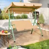 Hulaop - Dondolo 3 Posti da Giardino con Cuscino Imbottito Anteprima dell’immagine prodotto 2