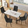 MODFU Table à manger effet marbre (1 pièce), table de Voir les images du produit 2
