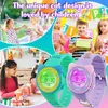 Kinder Digitaluhren,7 Farben LED-Licht Sport Armbanduhr Produktbild-Vorschau 5