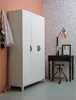 WOOOD : Table de maquillage et console en bois, noire Voir les images du produit 2
