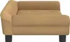 vidaXL Pelíšek pro psy hnědý 70x48x22 cm Velvet Náhled obrázku produktu 4