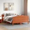 A bedroom scene with a bed, nightstands, and artwork. Voir les images du produit