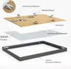 nielsen Aluminium Bilderrahmen Alpha, 40x60 cm, Platin Produktbild-Vorschau 7