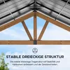 Sunjoy Zedernholz Gazebo / Pavillon 4x5 REBRA - 404cm x Produktbild-Vorschau 11