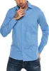 Red Bridge Herren Basic Design Slim Fit Langarm Hemd Blau M Produktbild-Vorschau 5
