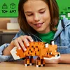 LEGO Minecraft Le Renard - Personnage animal en 3D avec Voir les images du produit 16