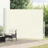 vidaXL Seitenmarkise Ausziehbar 200x300 cm Creme Produktbild-Vorschau 2