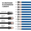 RAGI zestaw artystyczny 144 elementów w etui , kredki Podgląd zdjęcia produktu 9