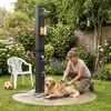 Douche de jardin solaire TRMLBE 40 L, noire, pomme de Voir les images du produit 11