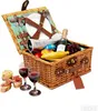 Cesto da picnic in vimini con scomparto termico e Anteprima dell’immagine prodotto 4
