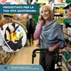 Mobiclinic Rollator con cestino Shopper pieghevole Anteprima dell’immagine prodotto 6