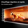 Pec na pizzu 2000W s kordieritovým kamenem na pizzu jako z Náhled obrázku produktu 10