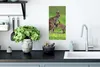 MuchoWow® Poster Känguru - Blumen - Jung 20x40 cm - Plakat Produktbild-Vorschau 3